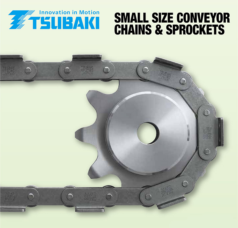 Xích băng tải kích thước nhỏ TSUBAKI - Giải pháp truyền động chính xác cho hệ thống công nghiệp