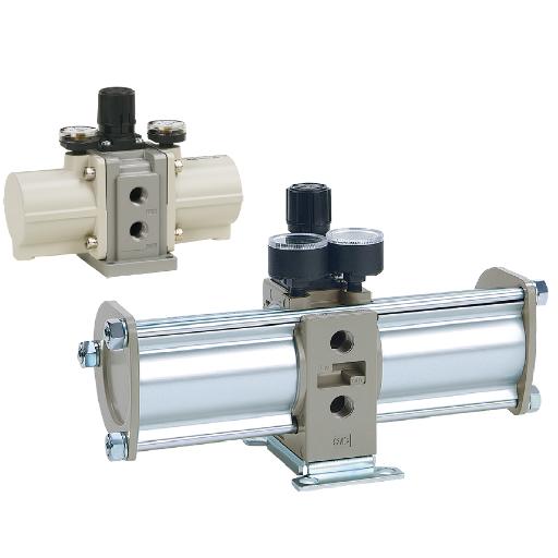 Tăng áp khí nén SMC – Giải pháp nâng áp suất cục bộ hiệu quả cho nhà máy