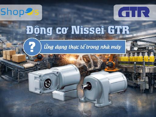 Động cơ Nissei GTR dùng cho những ứng dụng nào? Ứng dụng thực tế trong nhà máy
