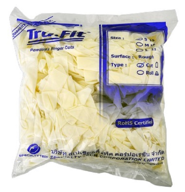 Găng Tay Cao Su Ngón TruFit (Thái Lan)