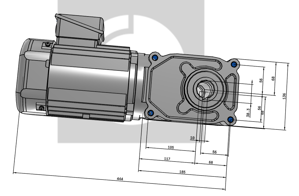  Động cơ Nissei F3S35N15-MR08TNNTB2